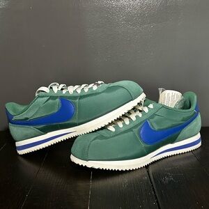 New Nike Cortez Green and Blue Women’s size 10 Sneakers